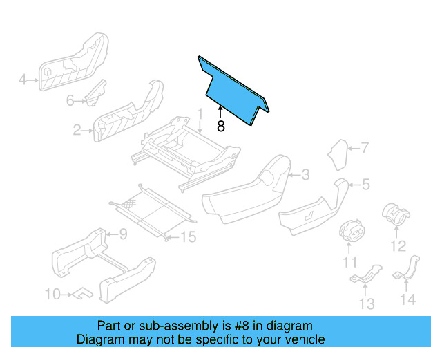 Rear Trim 7B0-881-471-HL5 - View 6
