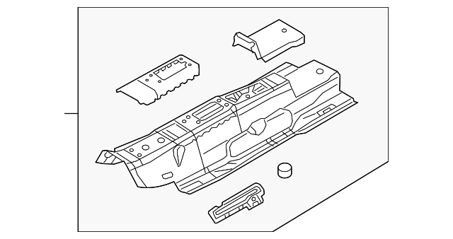 Center Floor Pan 5QF-803-067-C
