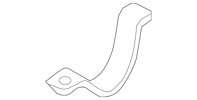 Sleeve Rear Bracket 7B0-881-630-A
