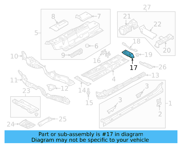 Rear Plate 5QF-803-579 - View 4