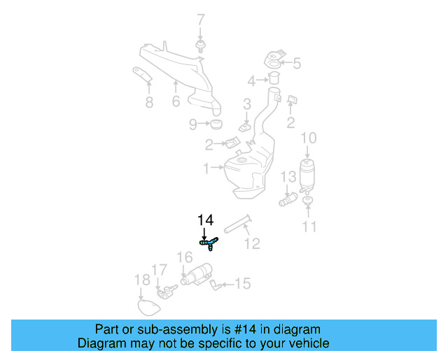 Pressure Cylinder Joint 1J0-955-665-E - View 69