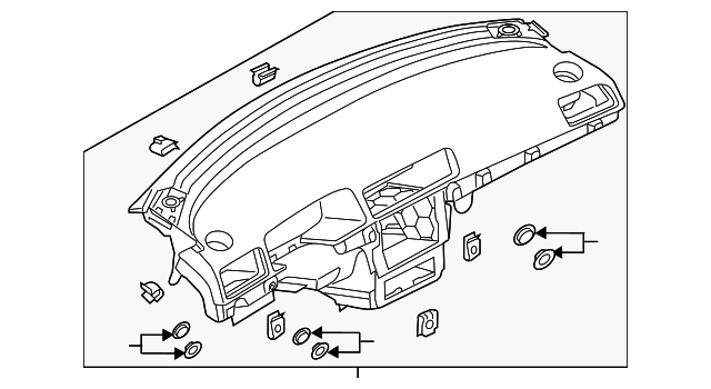 Instrument Panel 561-857-003-AA-HR6 - View 2