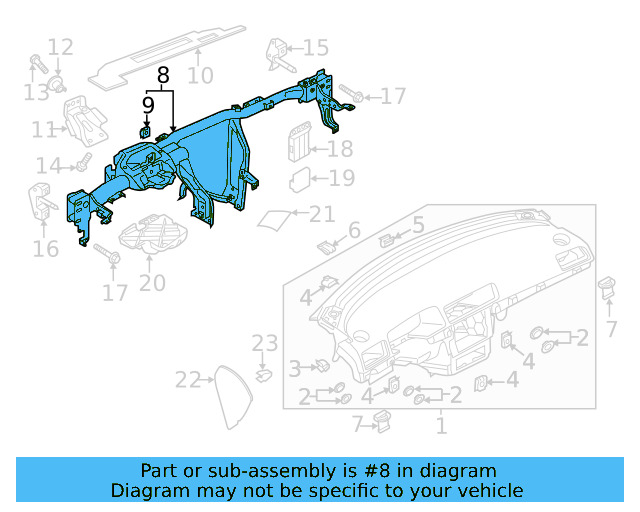 Reinforced Beam 561-857-017-C - View 7