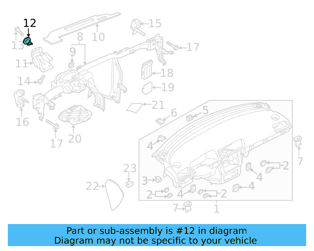 Support Bushing 6R0-857-049