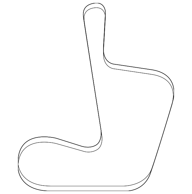 Serpentine Belt 7B0-903-137-A