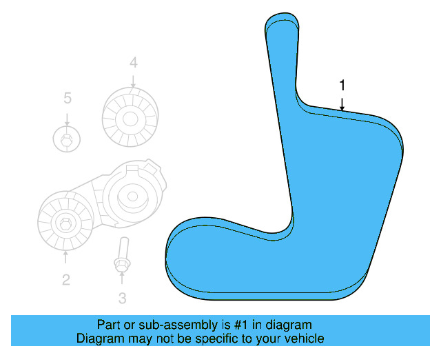 Serpentine Belt 7B0-903-137-A - View 3