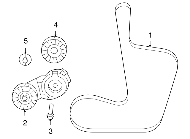 Pulley Bolt WHT-005-216 - View 3