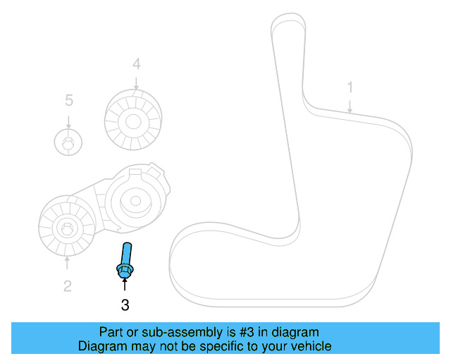 Tensioner Bolt WHT-004-328 - View 6