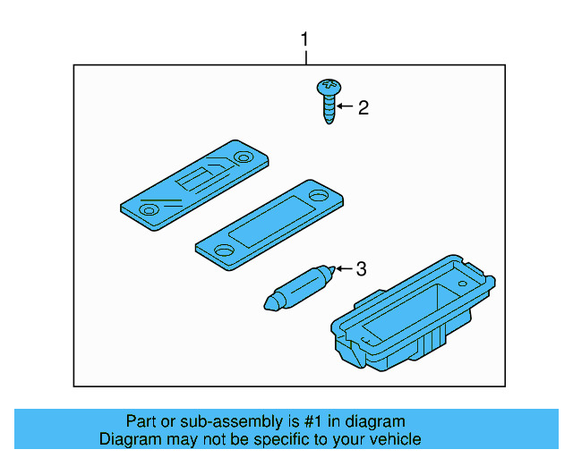 License Lamp 1J5-943-021-D - View 6
