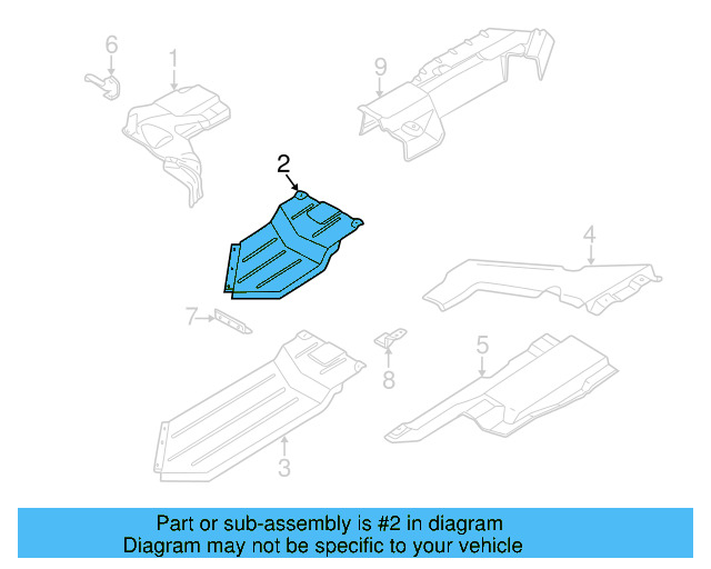 Heat Shield 701-253-718-B - View 7