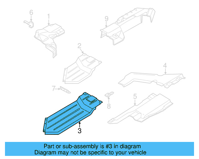 Heat Shield 701-253-718-B - View 6