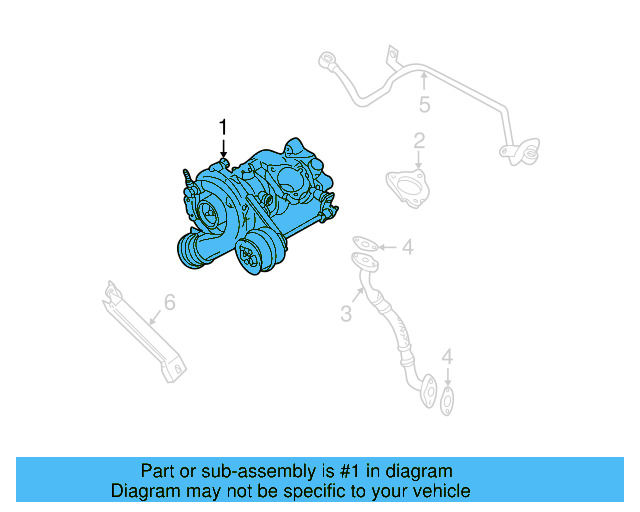 Turbocharger 06A-145-704-LX - View 5