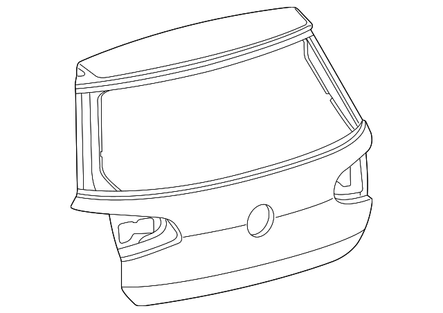 Lift Gate 5G6-827-025-Q - View 4