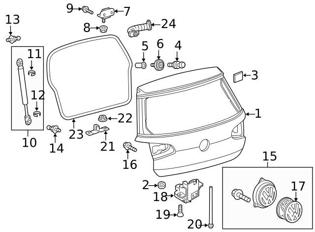 Hinge Bolt N-912-068-01