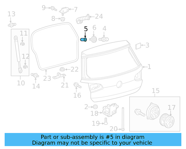 Overslam Bumper Nut N-908-051-02 - View 5