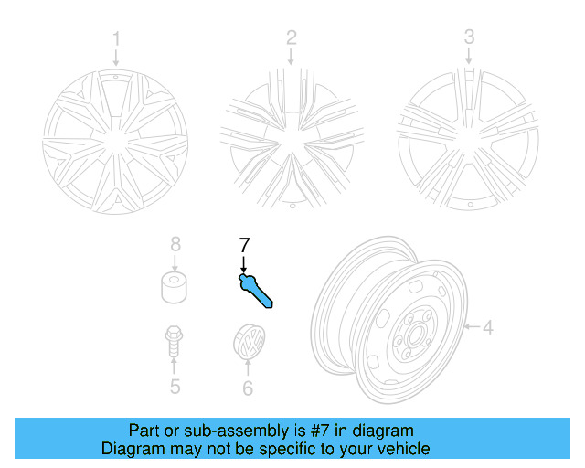 Valve Stem 311-601-361 - View 90