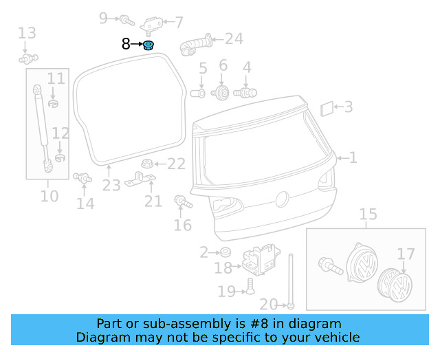 Hinge Nut N-912-184-01 - View 5