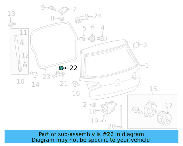 Striker Nut N-905-115-05 - View 21