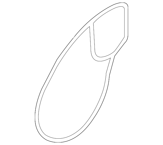 Engine Water Pump Backing Plate Gasket 06L-121-043-F - View 2