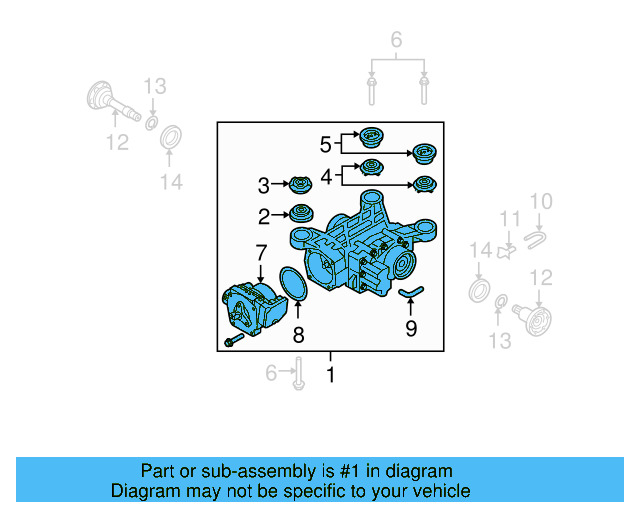 Differential Assembly 0AV-525-010-K - View 7