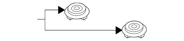 Rear Mount Rear Bushing 1K0-599-438-A - View 3