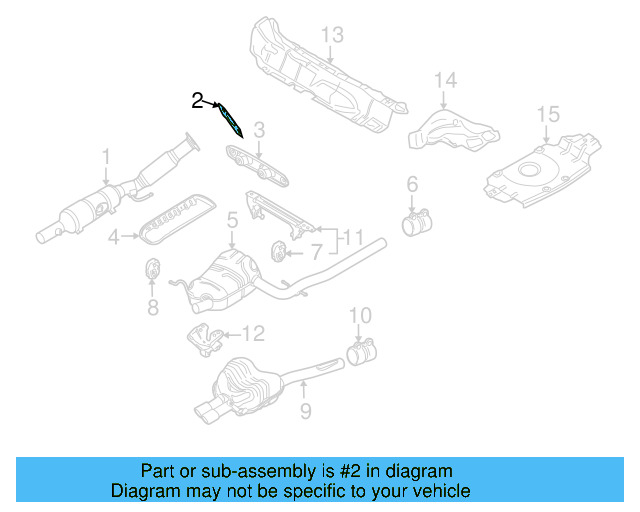Converter & Pipe Gasket 1K0-253-115-J