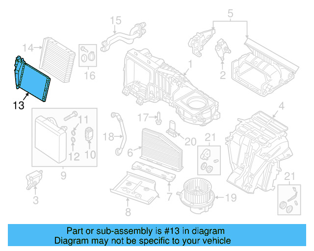 Evaporator Assembly 561-816-103 - View 8