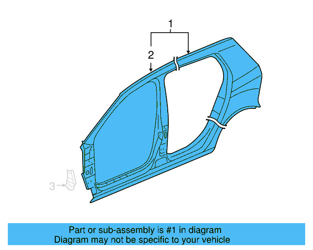 Uniside Panel 1K3-809-605-C - View 7