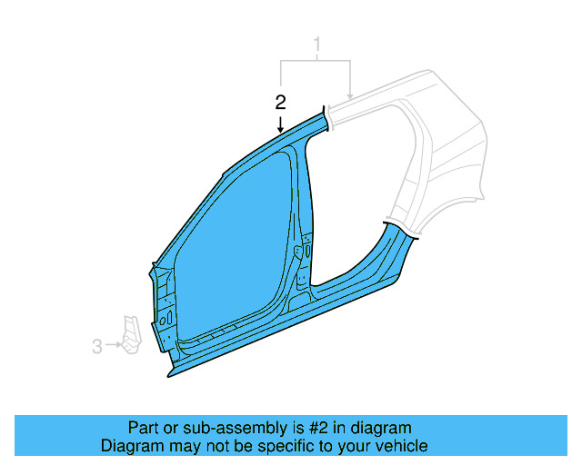 Uniside Panel 1K3-809-605-C - View 8