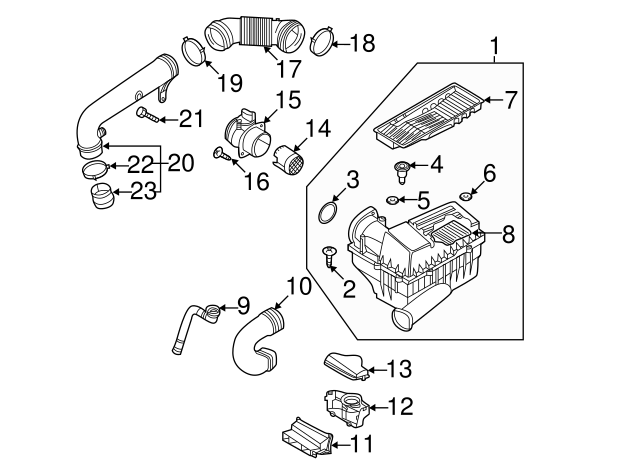 Air Pipe Bolt Assembly 3C0-145-830 - View 64