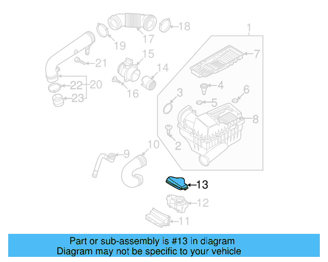 Inlet Cover 1K0-805-965-M-9B9 - View 22