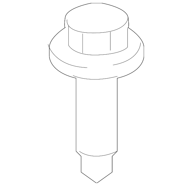 Trans Support Mount Bolt WHT-004-366 - View 4