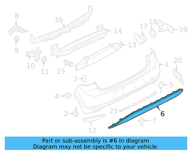 Spoiler 5G6-807-568-9B9 - View 2