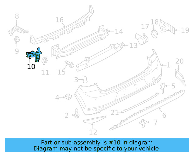 Guide Bracket 5G6-807-394-A - View 4