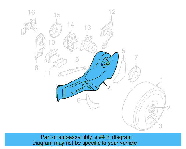 Spare Carrier 7L6-601-203-H-A7W - View 4