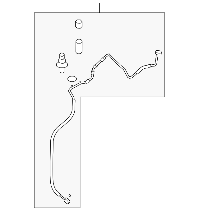 AC Hose 3C0-820-741-AT - View 4