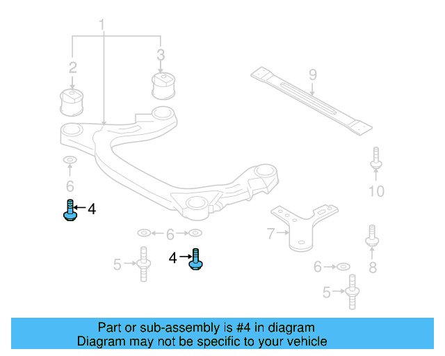 Mount Bolt N-909-753-02 - View 3