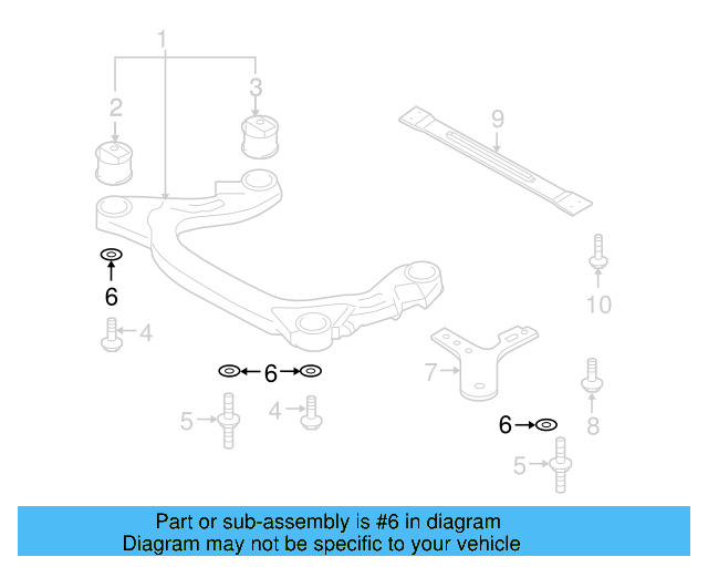 Mount Bolt Washer N-906-250-03 - View 3