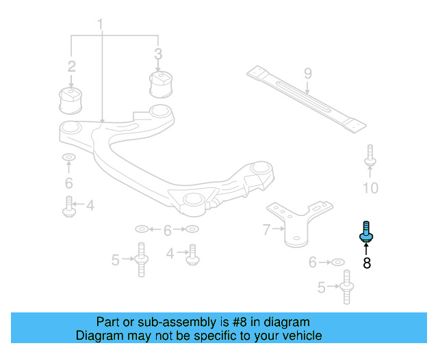 Support Bolt N-102-859-01 - View 3