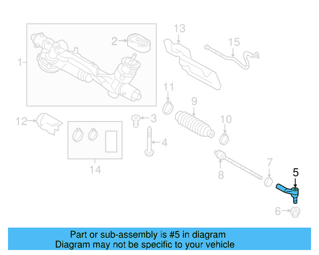 Outer Tie Rod 1K0-423-811-J - View 26