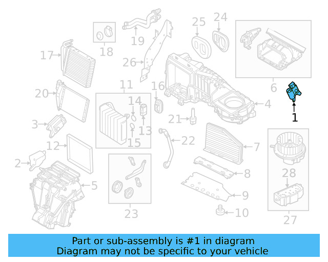 Adjust Motor 561-907-511-C - View 8