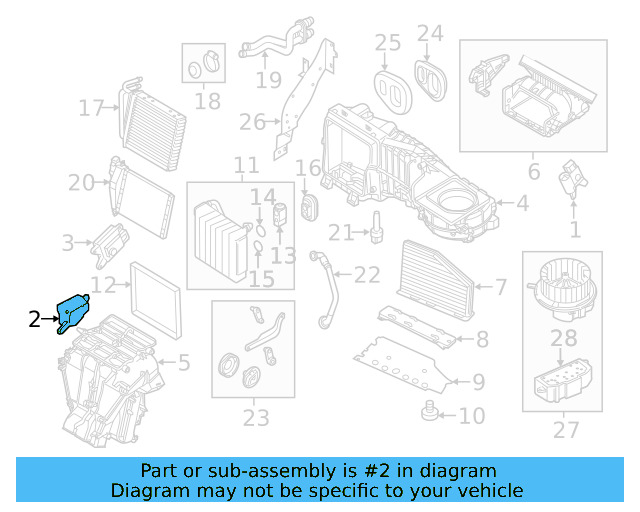 Adjust Motor 561-907-511-D - View 7