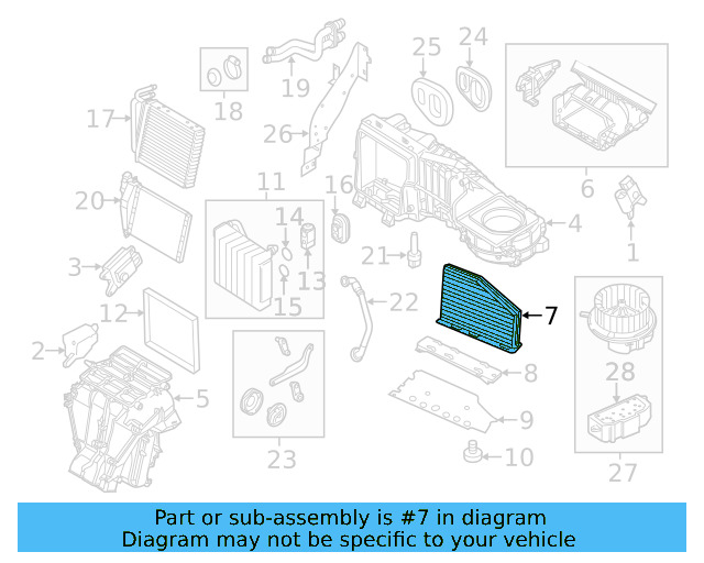 Cabin Air Filter 1K1-819-669 - View 11