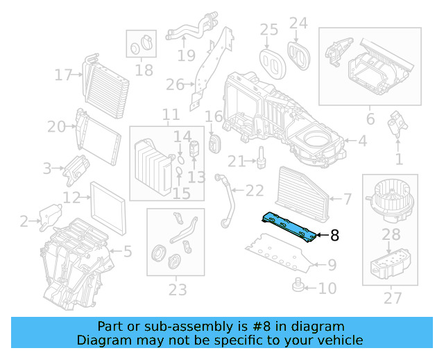 Air Filter Holder 561-819-422 - View 10
