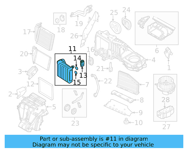 Evaporator Assembly 561-816-103