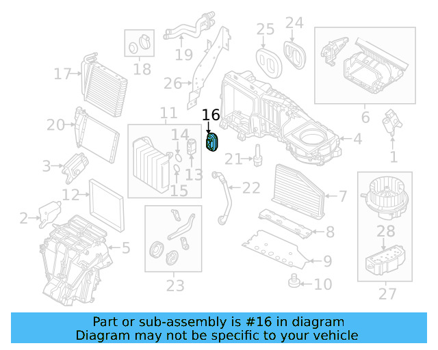 Expansion Valve Gasket 561-820-139