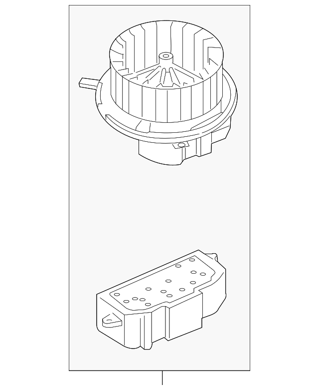 Blower Motor 561-820-015-E - View 2