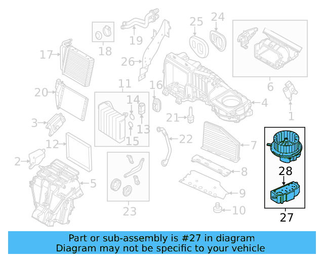 Blower Motor 561-820-015-E - View 15