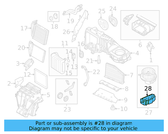 HVAC Blower Motor Control Module 3C0-907-521-G - View 35