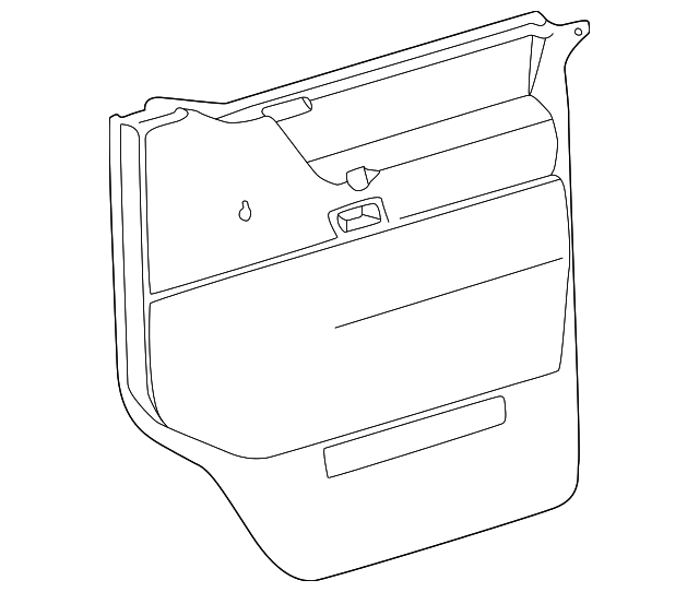 Door Panel 701-867-106-C-U71